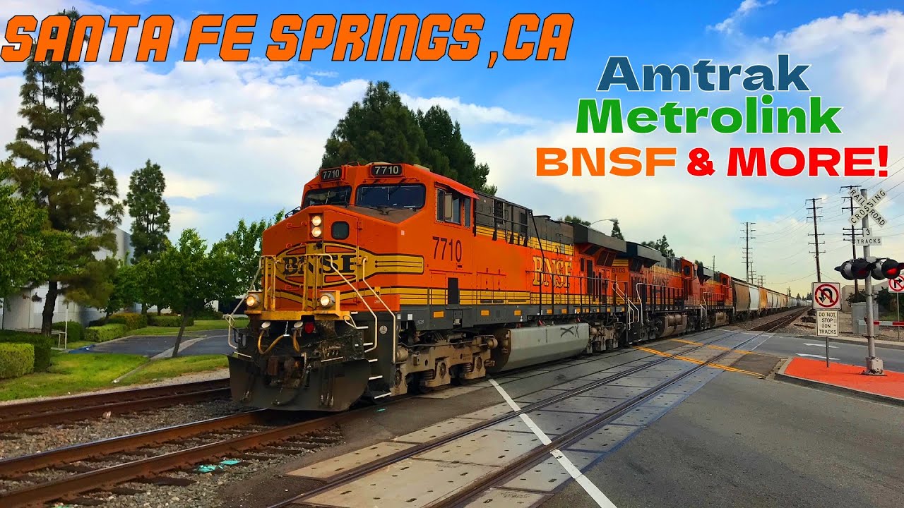 Trains in Santa Fe Springs, CA Vol .1 (2020-2021)