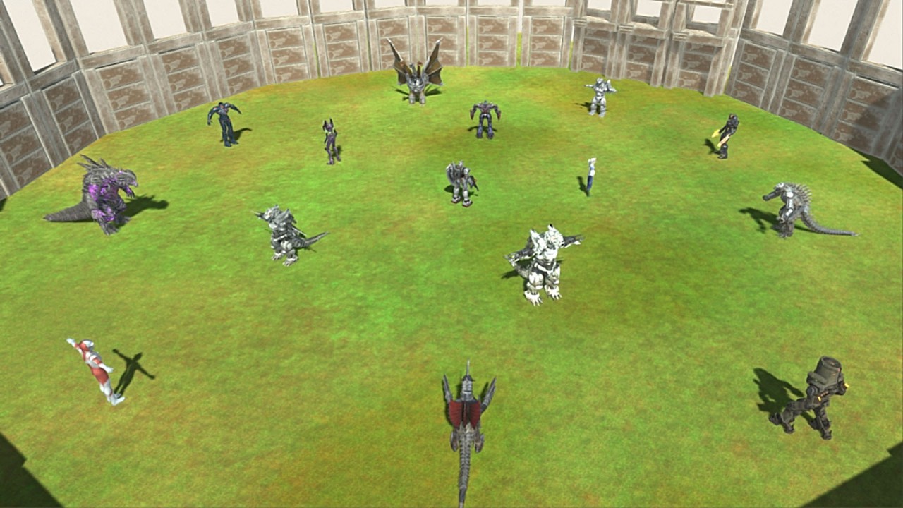 All Kaiju & Mecha Robot Battle Royale (Part 3) - ARBS | Animal Revolt Battle Simulator