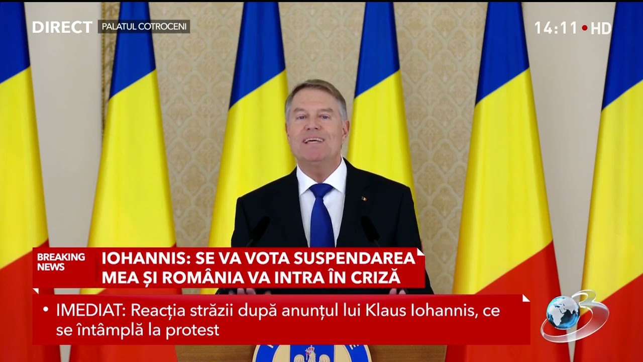 Președintele Klaus Iohannis și-a dat demisia