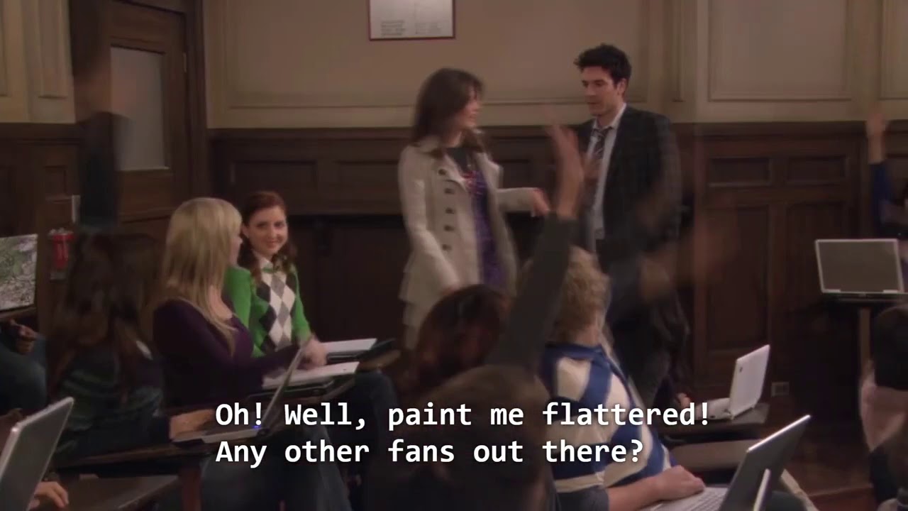 How I Met Your Mother - Robin Scherbatsky and the drinking game (But , Um)