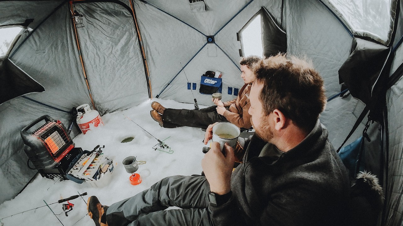 Our First Ice Fishing Trip of the Season Didn’t Go as Planned