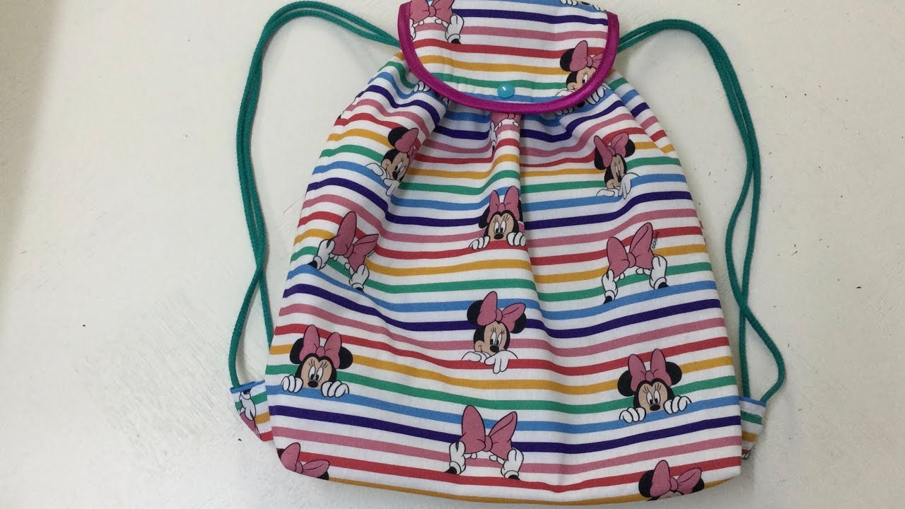 Tuto _ Coudre un petit sac à dos pour enfant _ couture Madalena