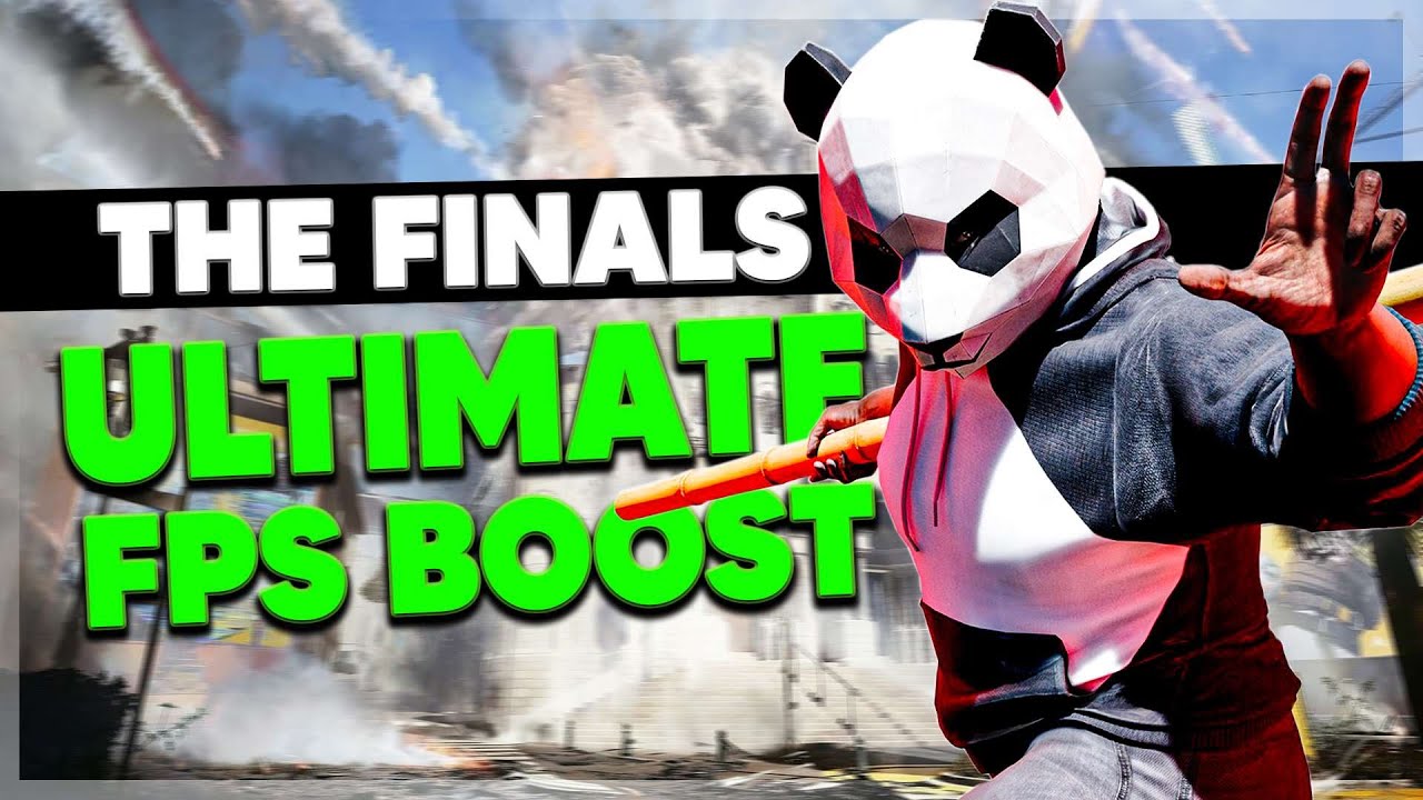 THE FINALS ! Fps boost and lag fix on a low end pc 😍