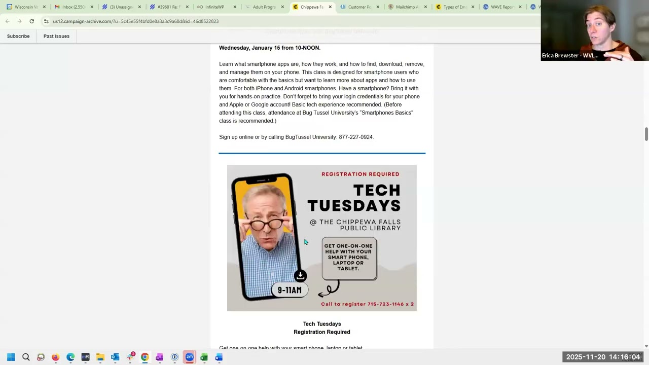 Website Office Hour - Creating Accessible Newsletters