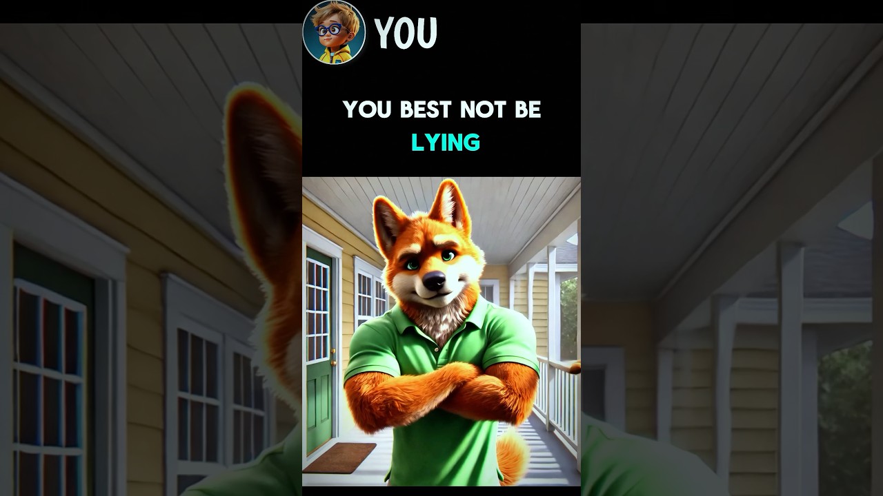 When Chihuahua says BAD WORDS in front for Fox Dad! 🤬 #memes