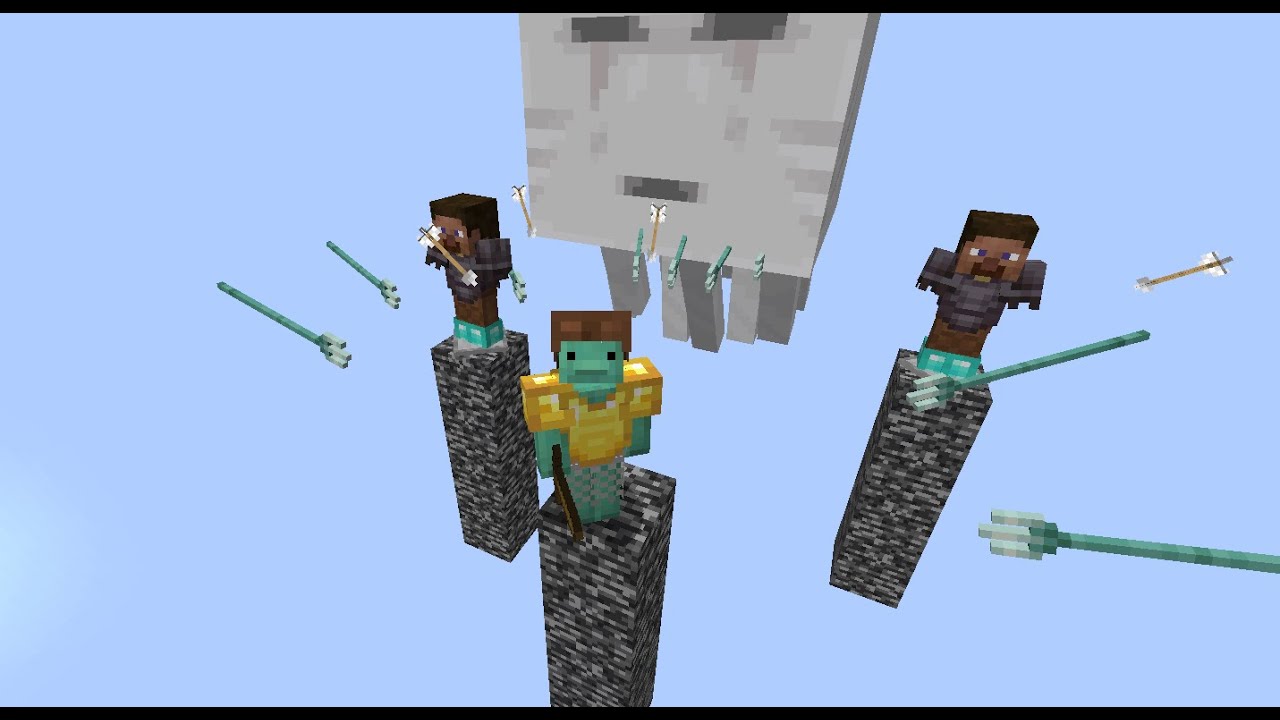Столбы minecraft 4