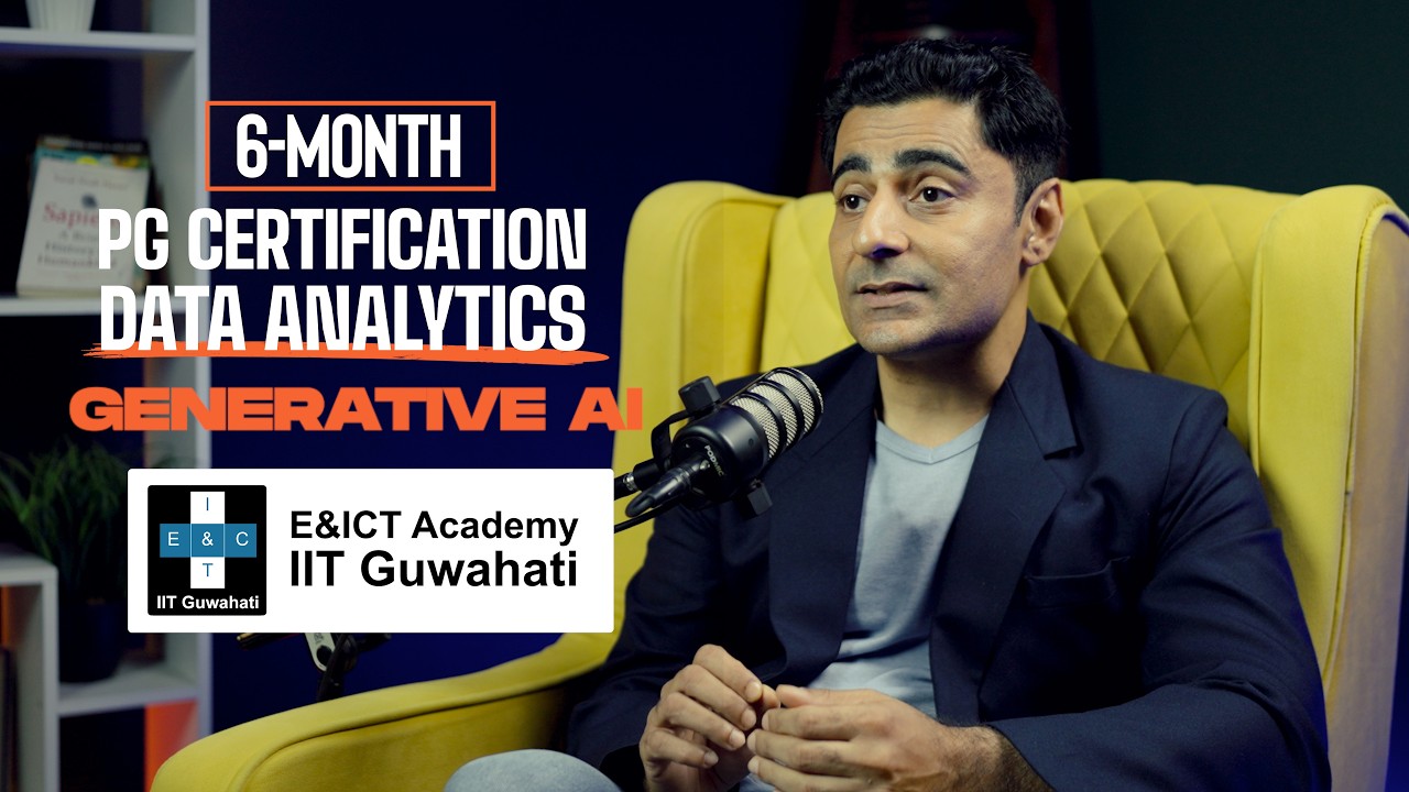 Professional Certification in Data Analytics with GenAI