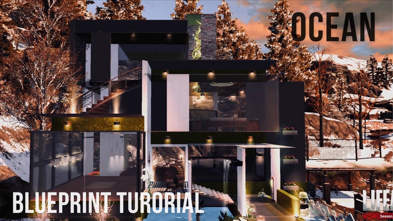Life After - Single Manor Design 8 (W/ Blueprint Tutorial)