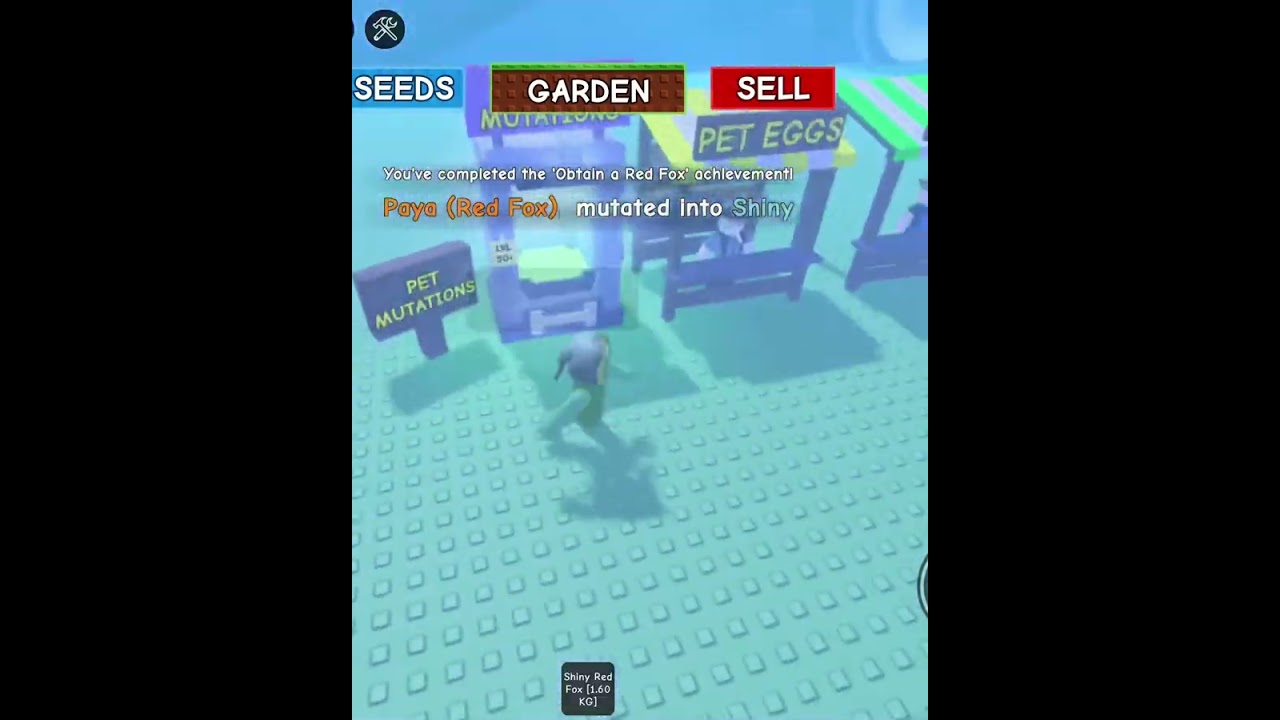 Claiming Pet from machine! #roblox #growagarden #rblx #growagardenroblox