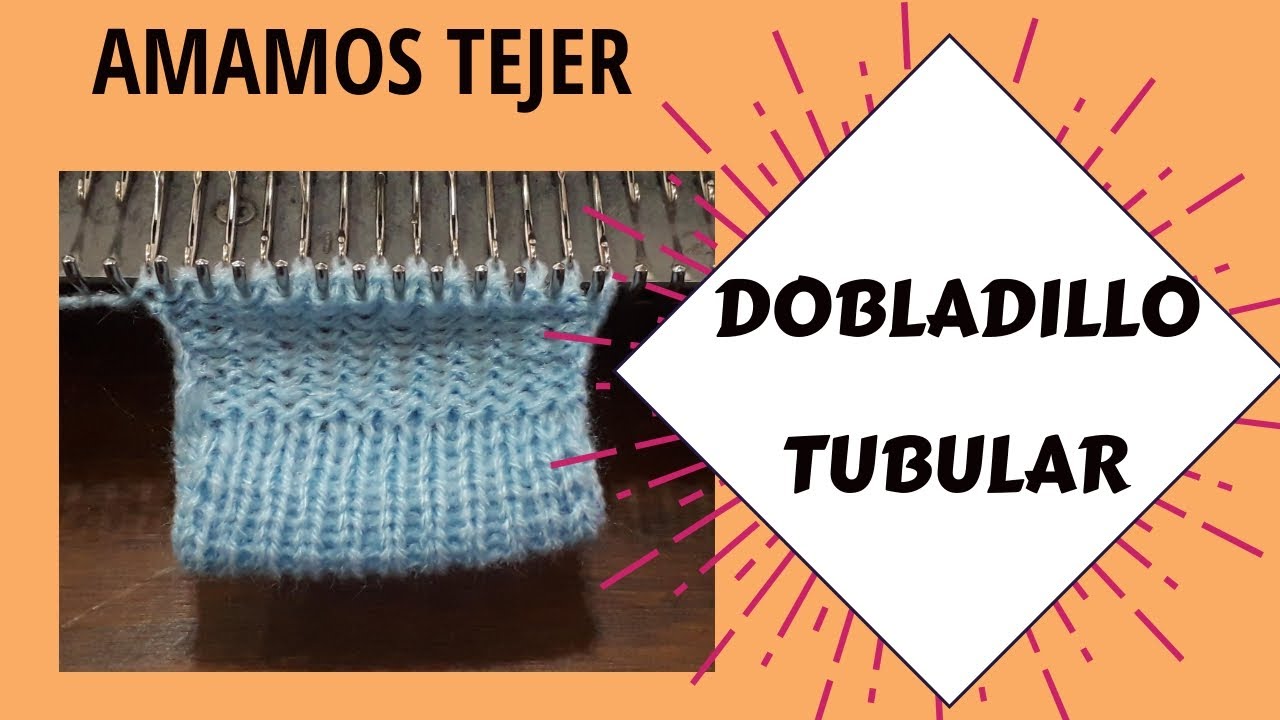 👉 DOBLADILLO TUBULAR EN MÁQUINA 🥇
