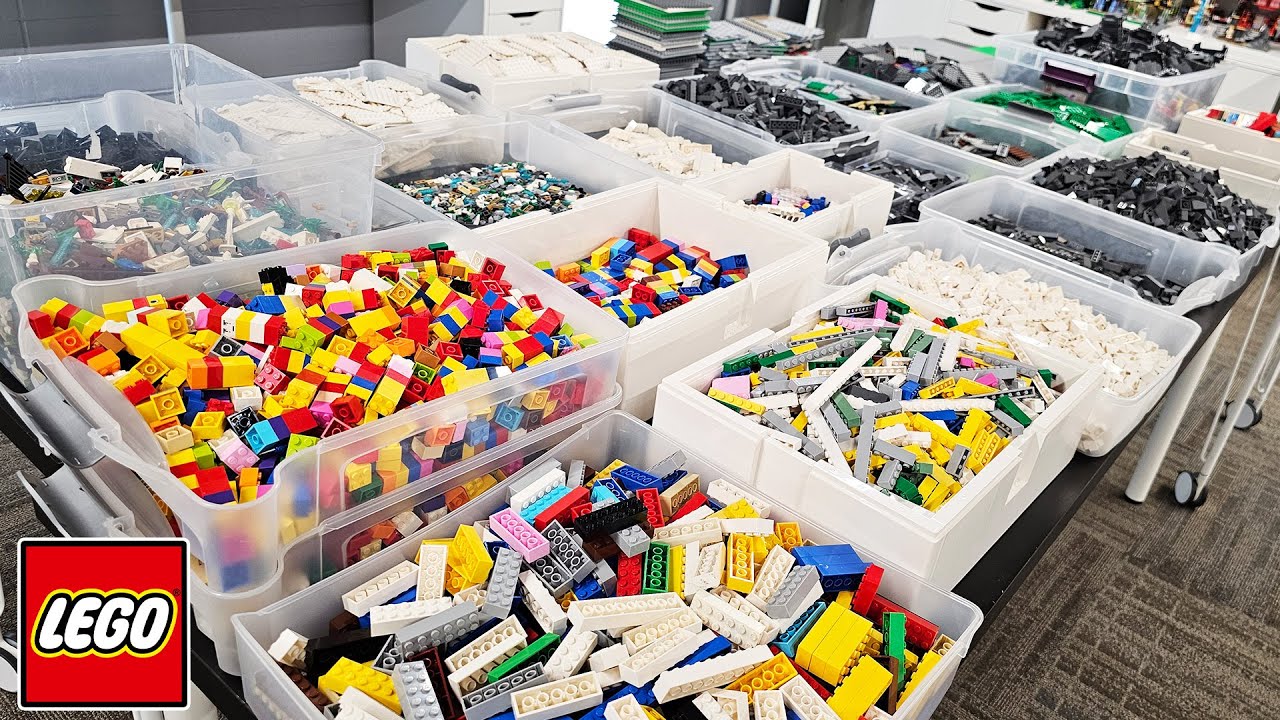 Over 20,000 LEGO Pieces Sorted & at the Ready!