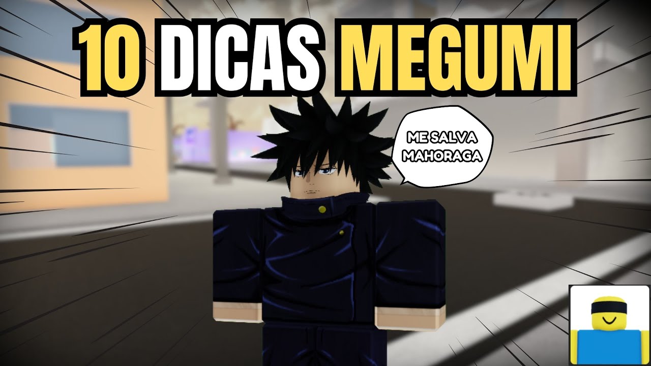 10 DICAS do MEGUMI que VAI te FAZER MELHORAR no JUJUTSU SHENANIGANS | ROBLOX |