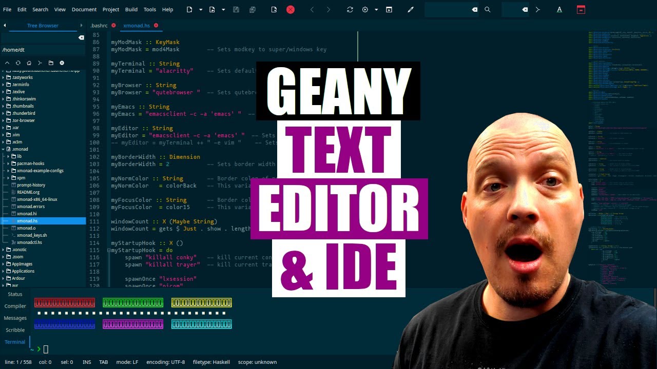 Geany Text Editor For Windows, Mac & Linux