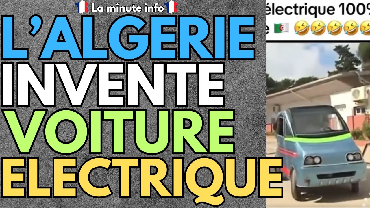 L'ALG&Eacute;RIE INVENTE UNE VOITURE &Eacute;LECTRIQUE 100% ALG&Eacute;RIENNE , 200 KILOS EN ALUMINIUM