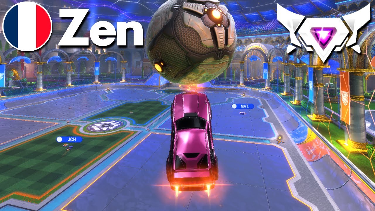 ZEN has UNREAL CONTROL in Rocket League (SSL 2v2)
