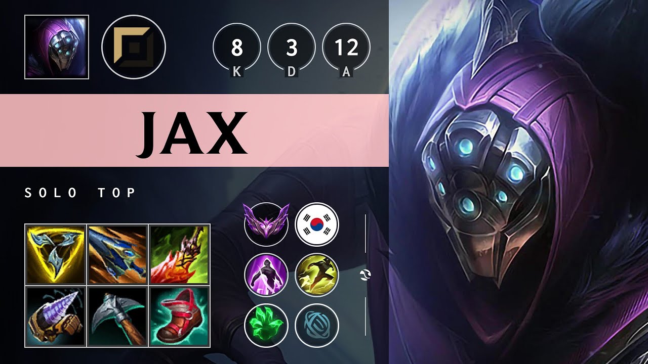 Jax Top vs Fiora - KR Master Patch 25.19