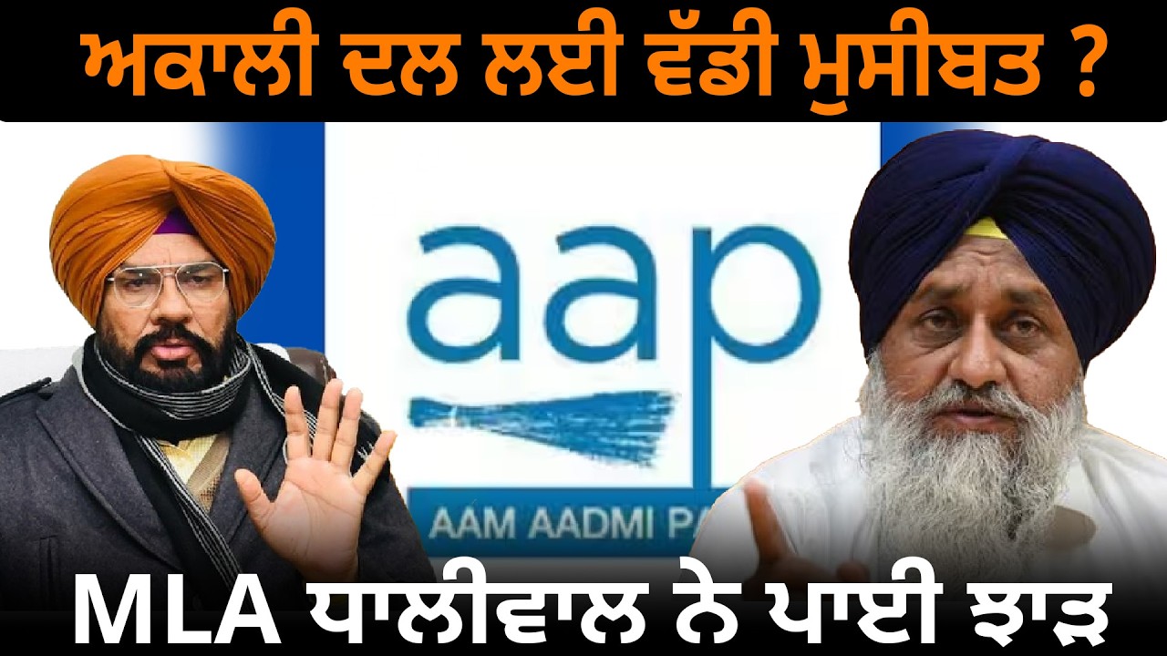 ਅਕਾਲੀ ਦਲ ਲਈ ਵੱਡੀ ਮੁਸੀਬਤ ? MLA ਧਾਲੀਵਾਲ ਨੇ ਪਾਈ ਝਾੜ | D5 Channel Punjabi