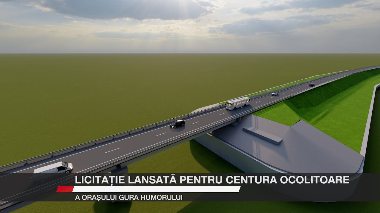 Licitație lansată pentru centura ocolitoare a orașului Gura Humorului