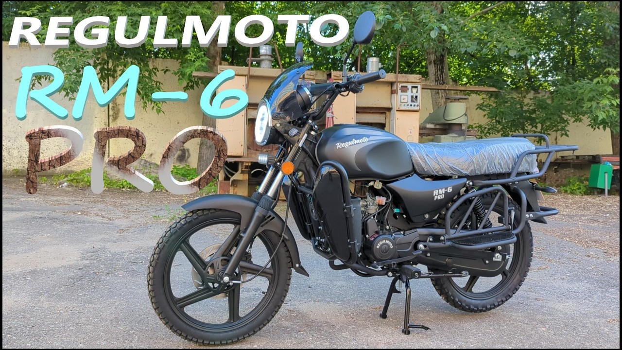 Updated Regulmoto RM-6 PRO moped