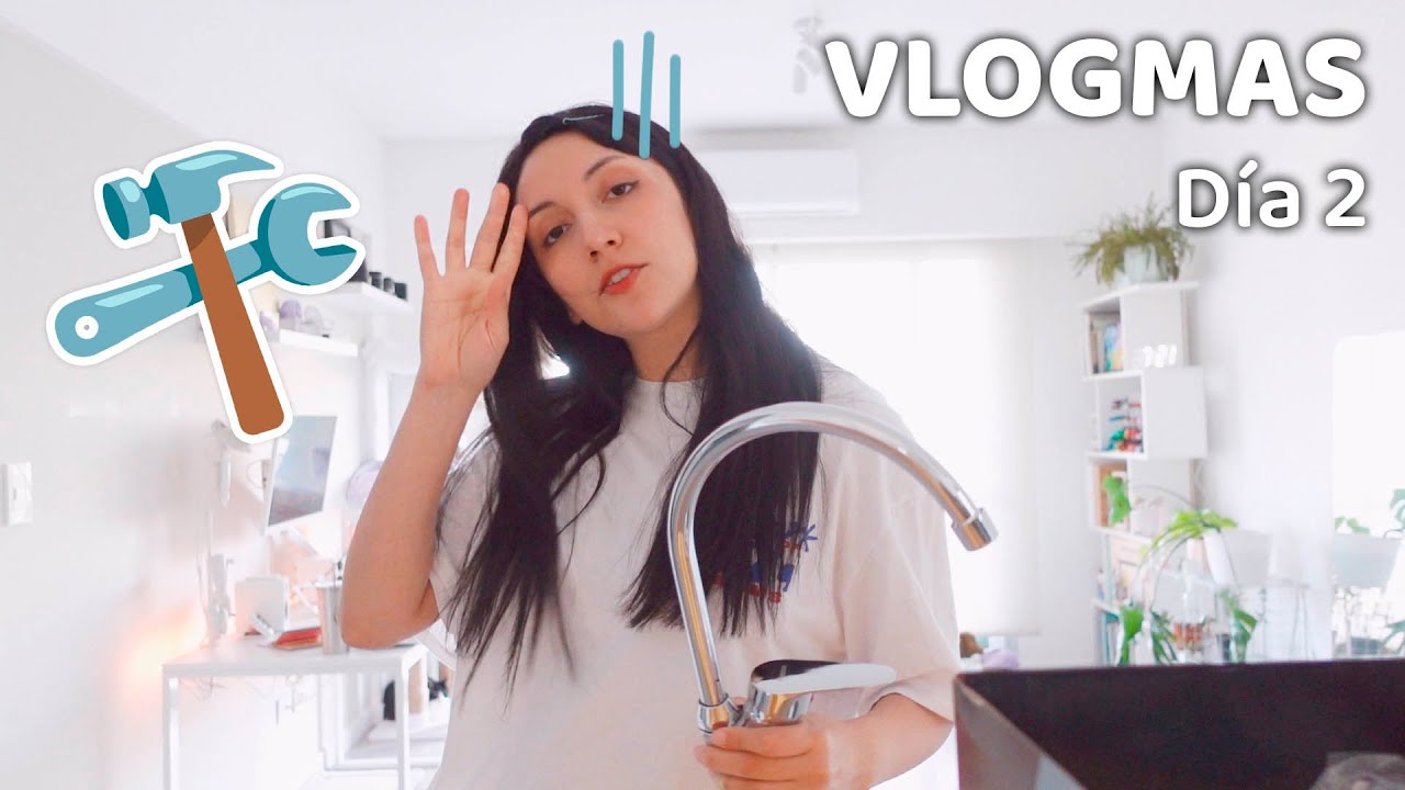 UN DÍA COMO PLOMERO, animadora, chef y LADRONA - VLOGMAS día 2/3