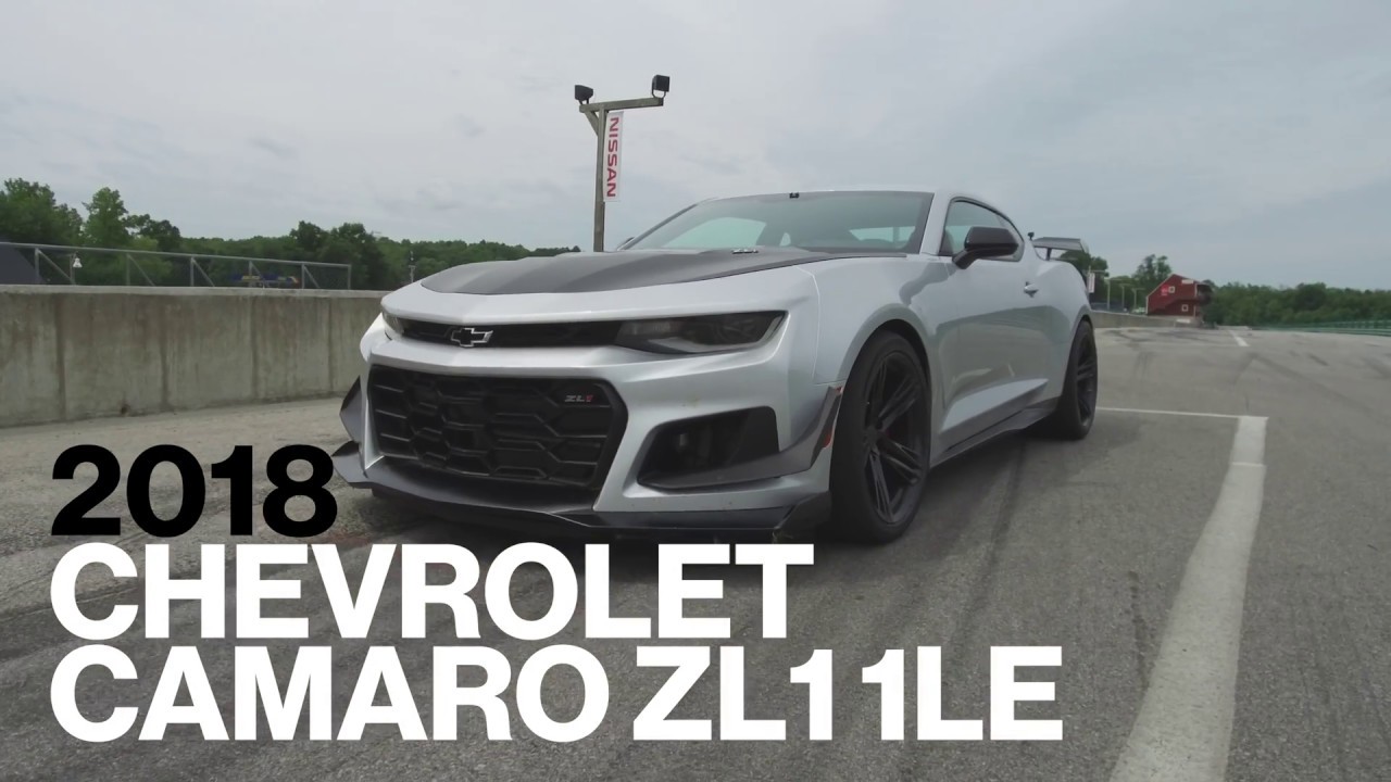 Chevrolet Camaro ZL1 1LE Hot Lap at VIR | Lightning Lap 2017 | Car and Driver