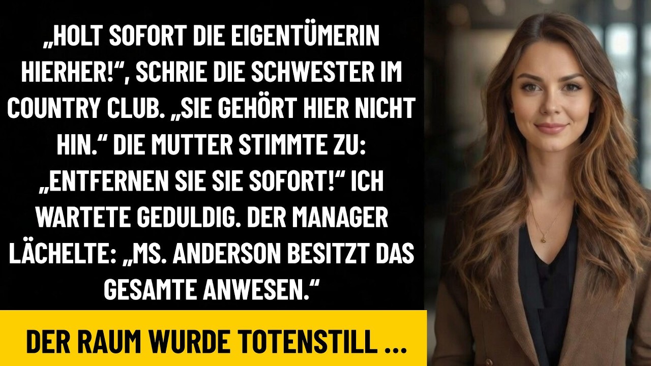 Meine Schwester wollte die Besitzerin sprechen  – Das war ihr größter Fehler