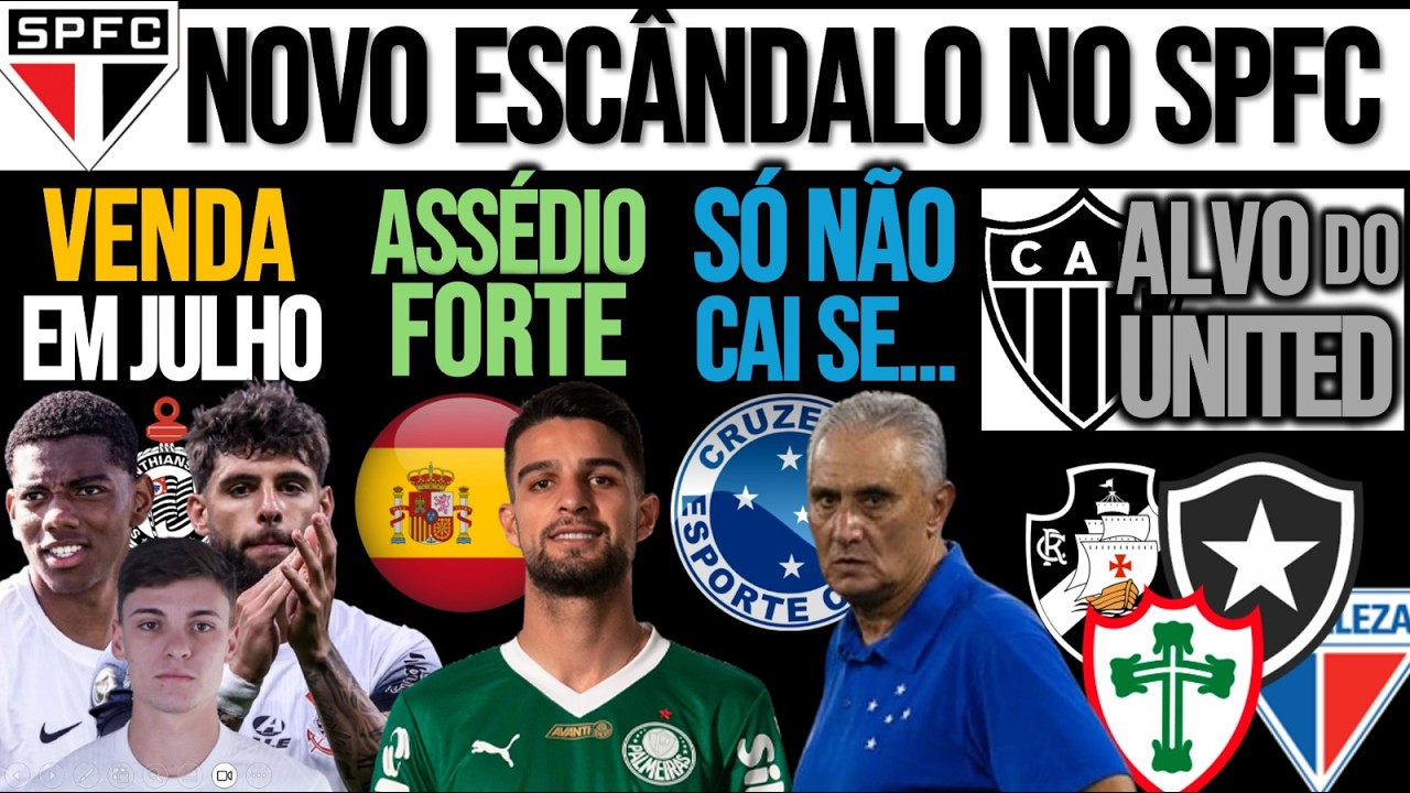 VENDAS NO TIMÃO| 3º ESCÂNDALO NO SP| FLACO DE SAÍDA? TITE CAI SE... COUTINHO, GALO, LUSA, BOTA E+