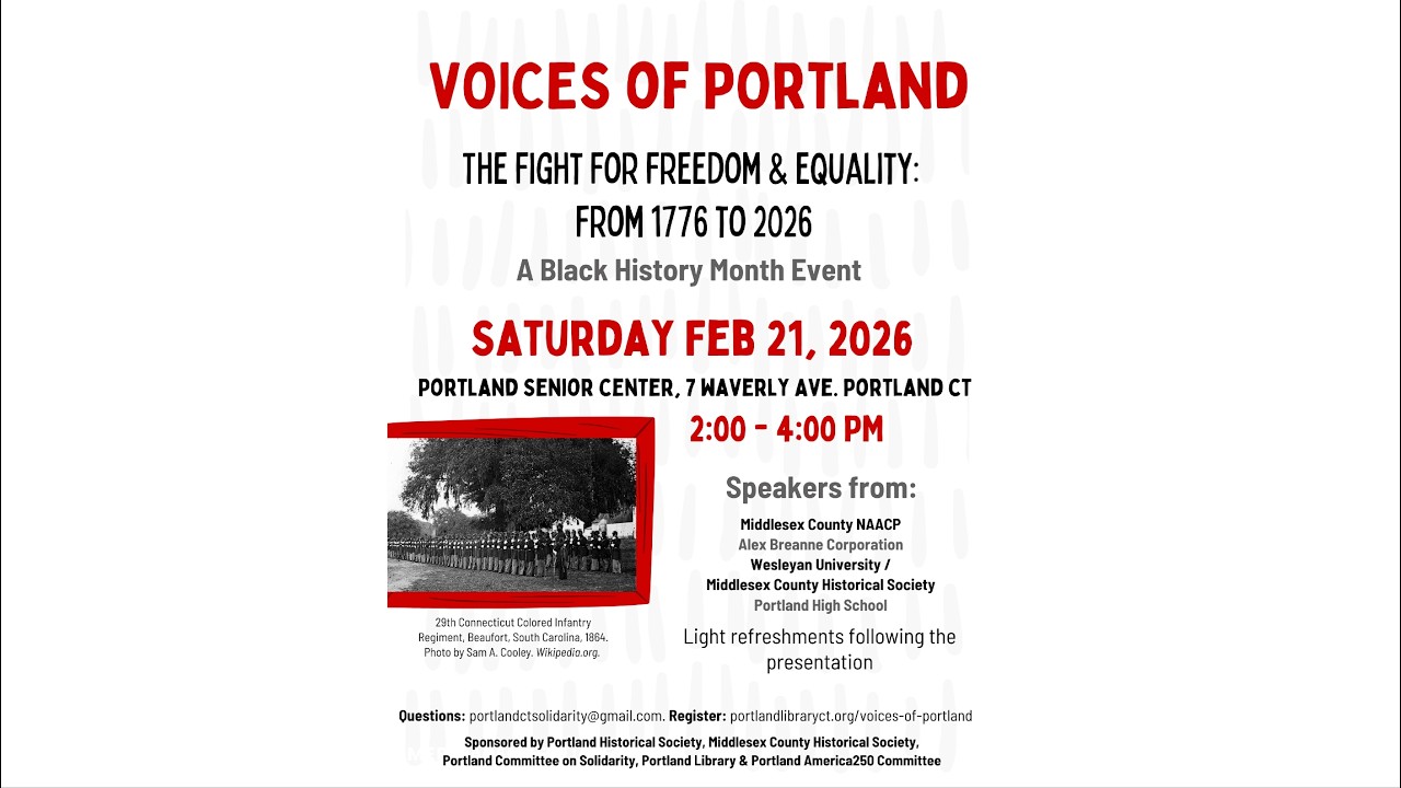 Voices of Portland - The Fight for Freedom & Equality: From 1776 to 2026