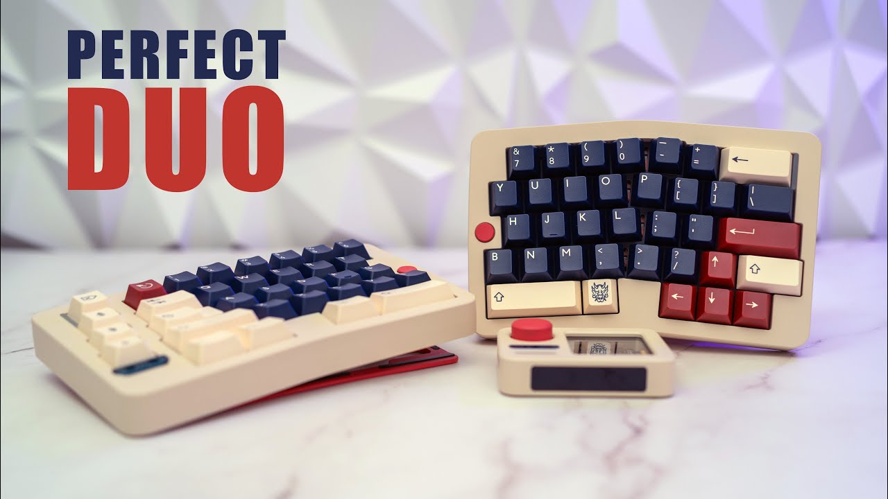 Probably The Best SPLIT Keyboard For The Money - QK DUO
