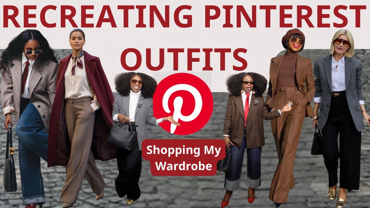 9 Elevated Workwear Outfits I Recreated from Pinterest | Shop Your Closet Challenge