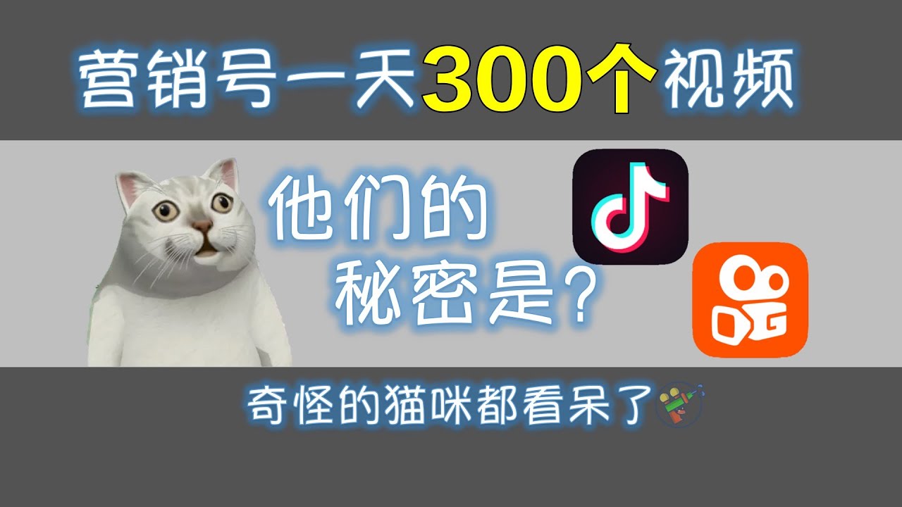 一天狂发300个短视频，营销号流水线的秘密是什么？｜动动枪DongDongGun