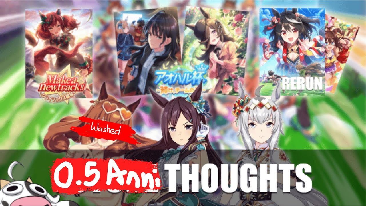 [Umamusume] Rushed Half Anniversary Gacha Update