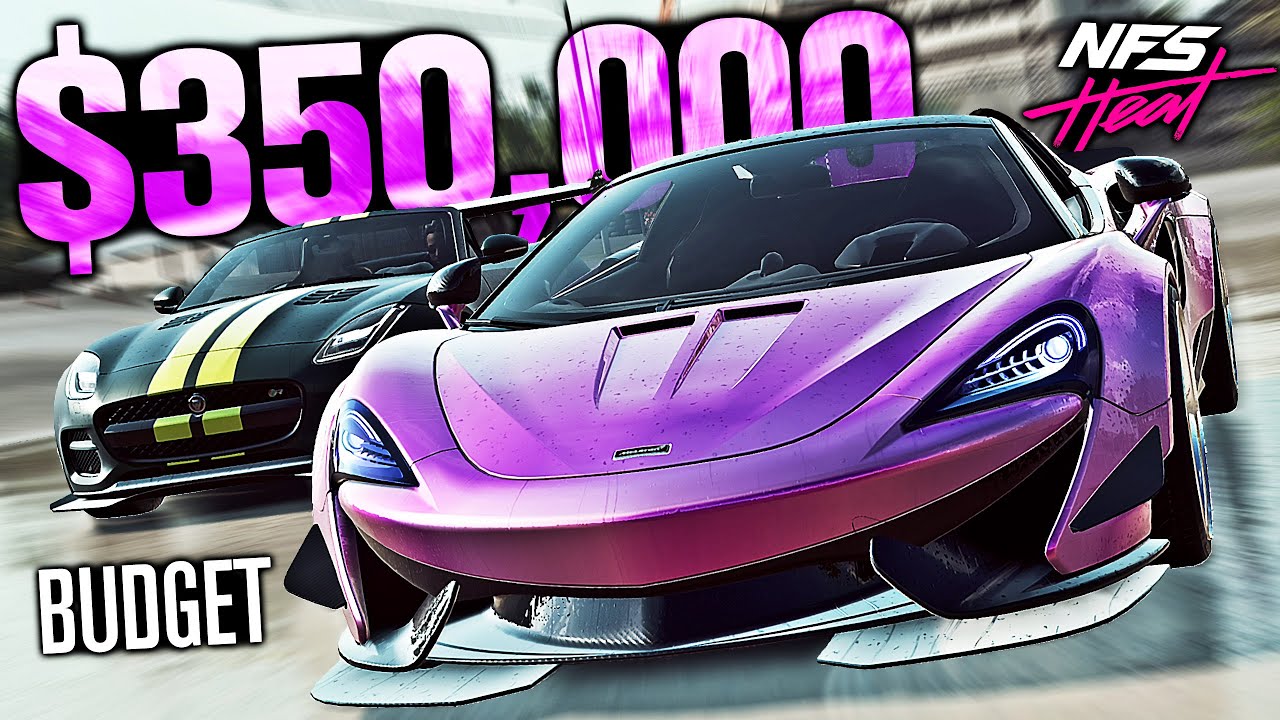 Need for Speed HEAT - $350,000 Budget Build (Widebody 570S Spider vs F-Type R)
