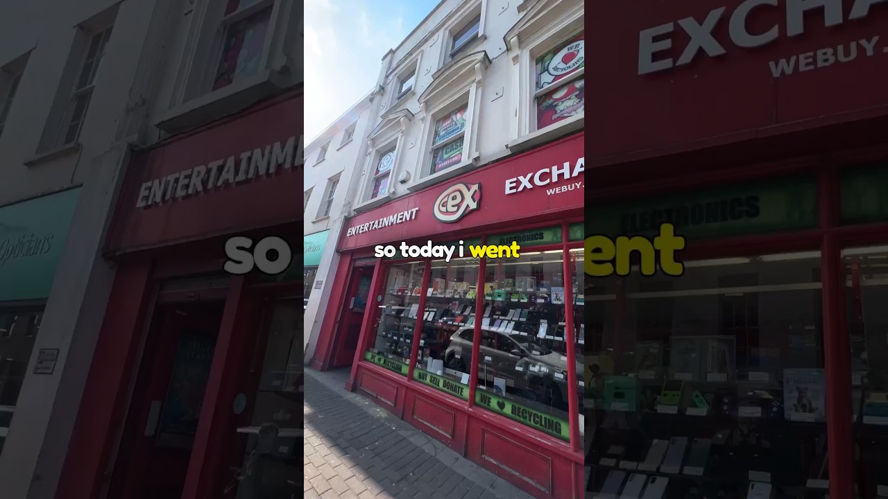 I went to the CEX store