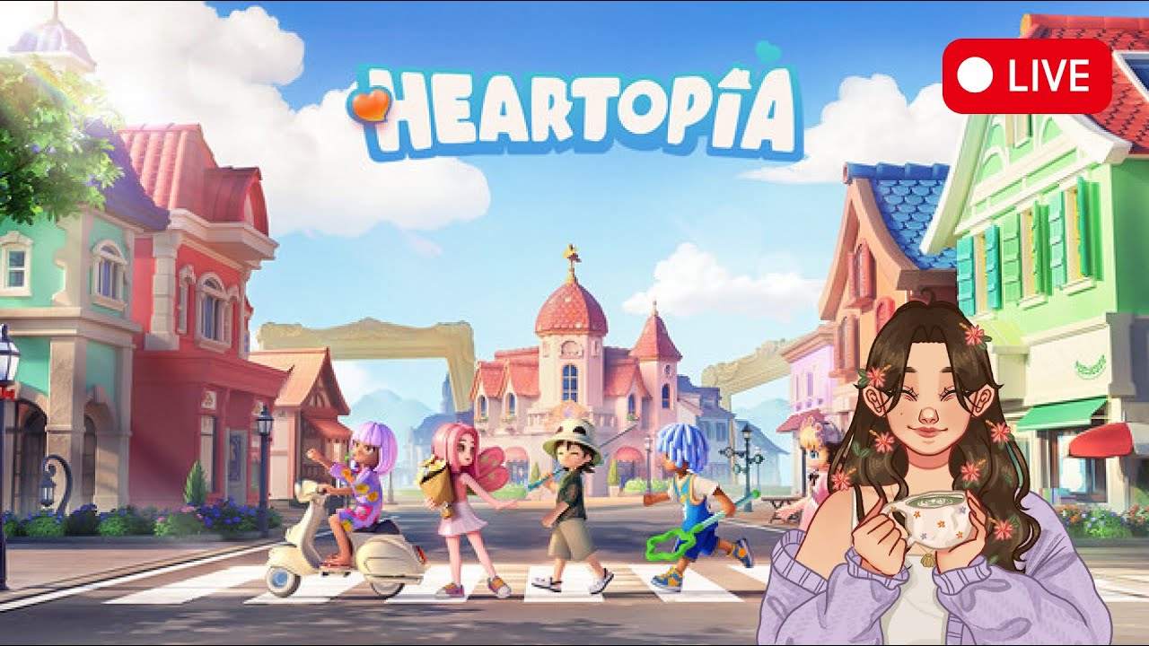 charlita de jueves y jugamos a HEARTOPIA! 🤍🧚🏼‍♀️