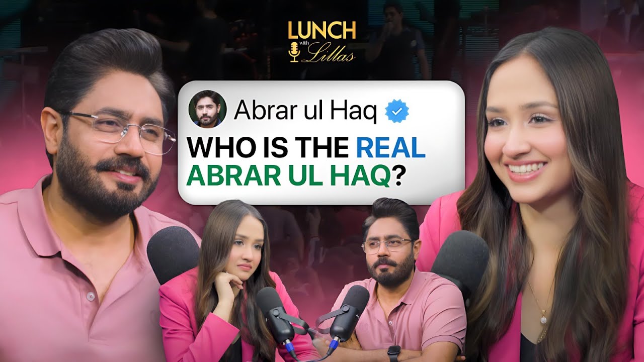 Singer, Politician, Humanitarian – Who is the Real Abrar ul Haq? | Lunch With Lillas | Episode 2 |