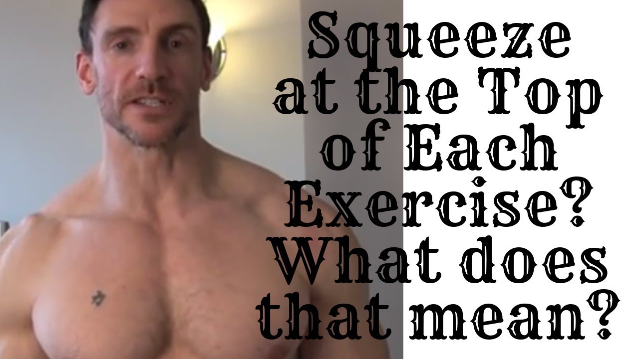 Should you squeeze at the top of each repetition? Bodybuilding and fitness with Victor Costa.