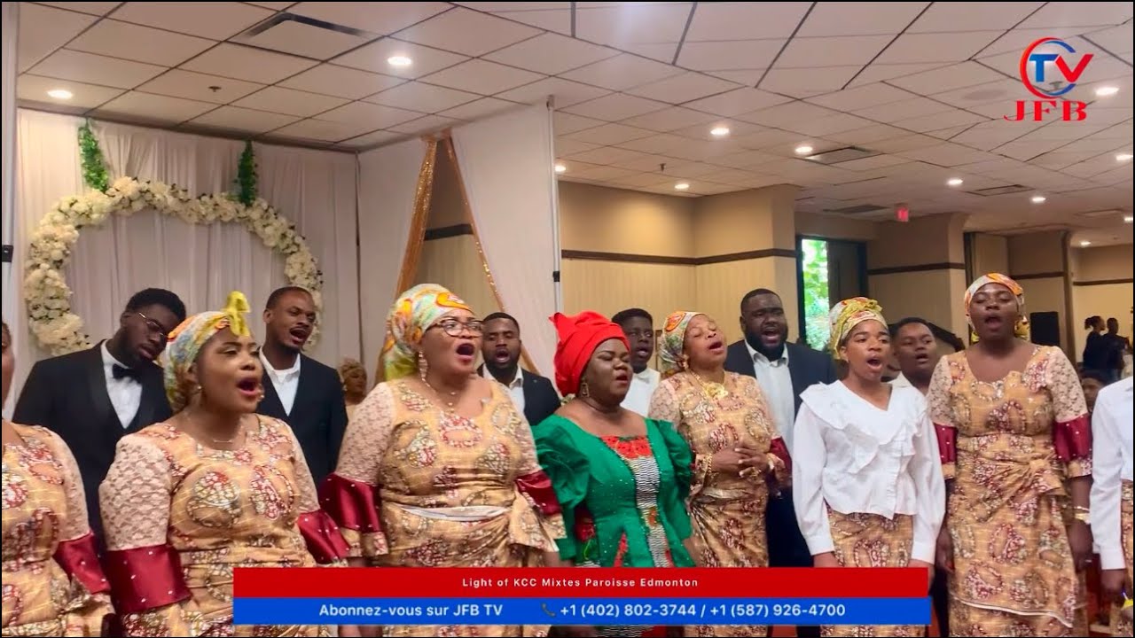 Chorale Light of KCC Mixtes P/Edmonton Dans Zola Kua Yaweh Nzambi