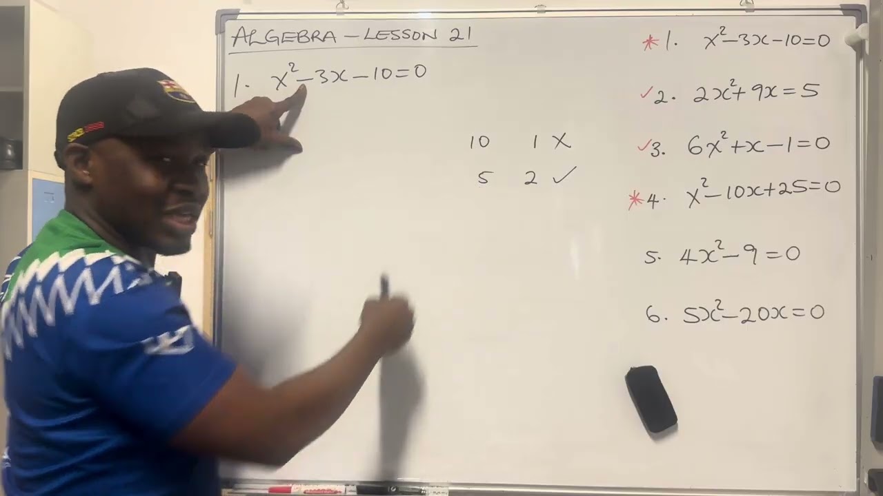 Algebra : Lesson 21