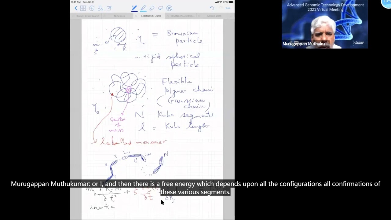Lecture 13: Gaussian chain dynamics and Rouse model