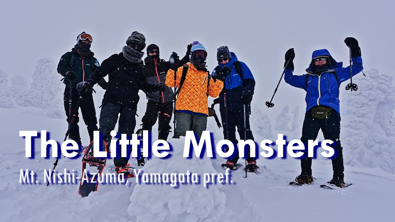 The Little Monsters | A snowshoe hiking adventure around Mt. Nishi-Azuma in Yamagata
