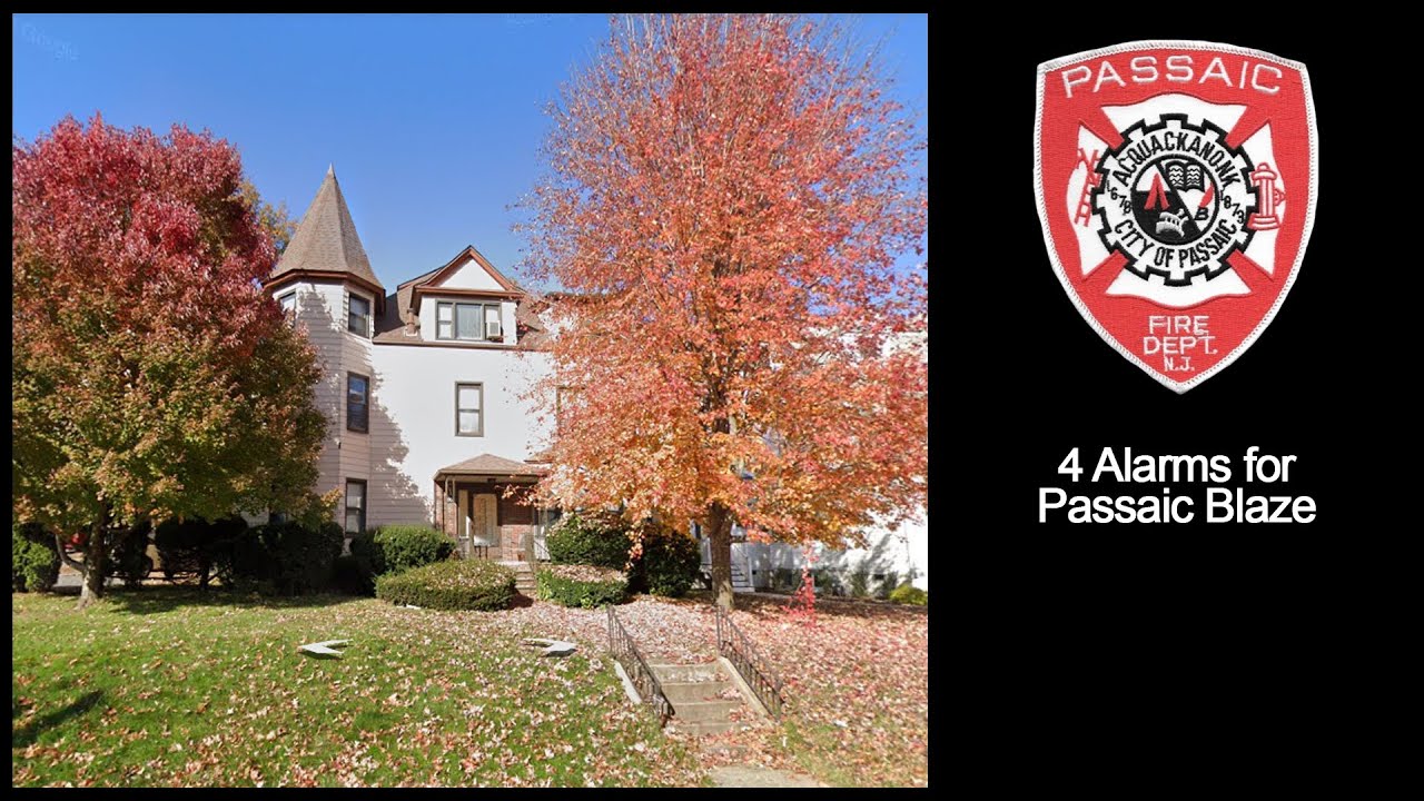 Passaic 3-Alarm Fire Audio 4/13/2021 [New Jersey]