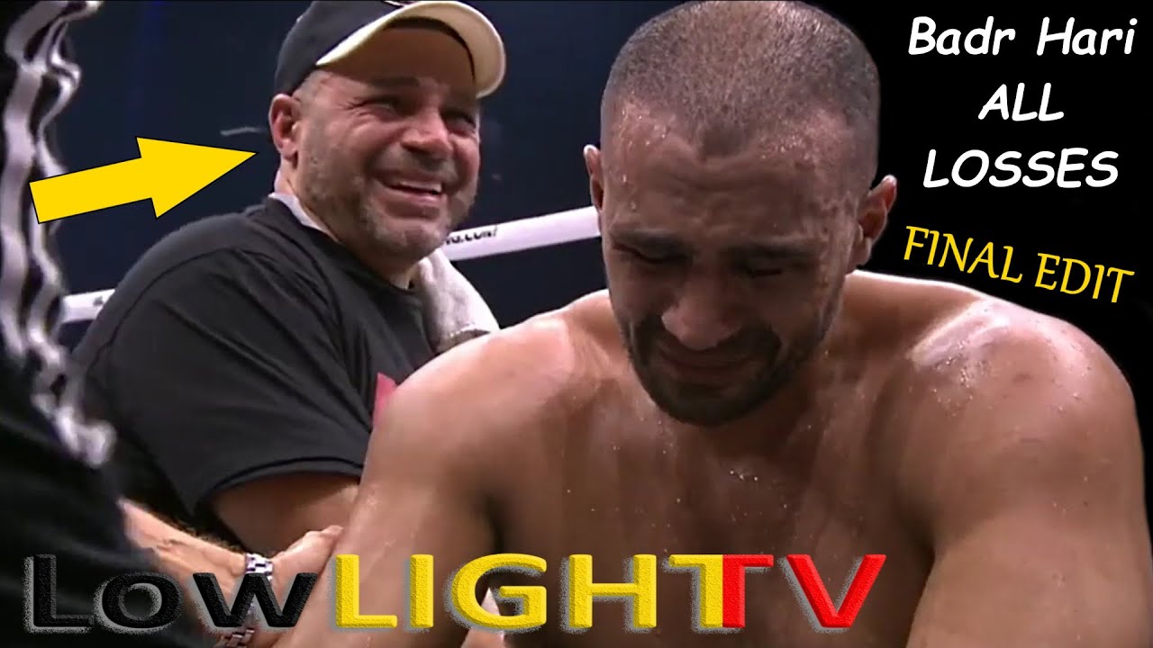 Badr Hari ALL LOSSES in Kickboxing and MMA Fights / The Golden Bad Boy in KO's
