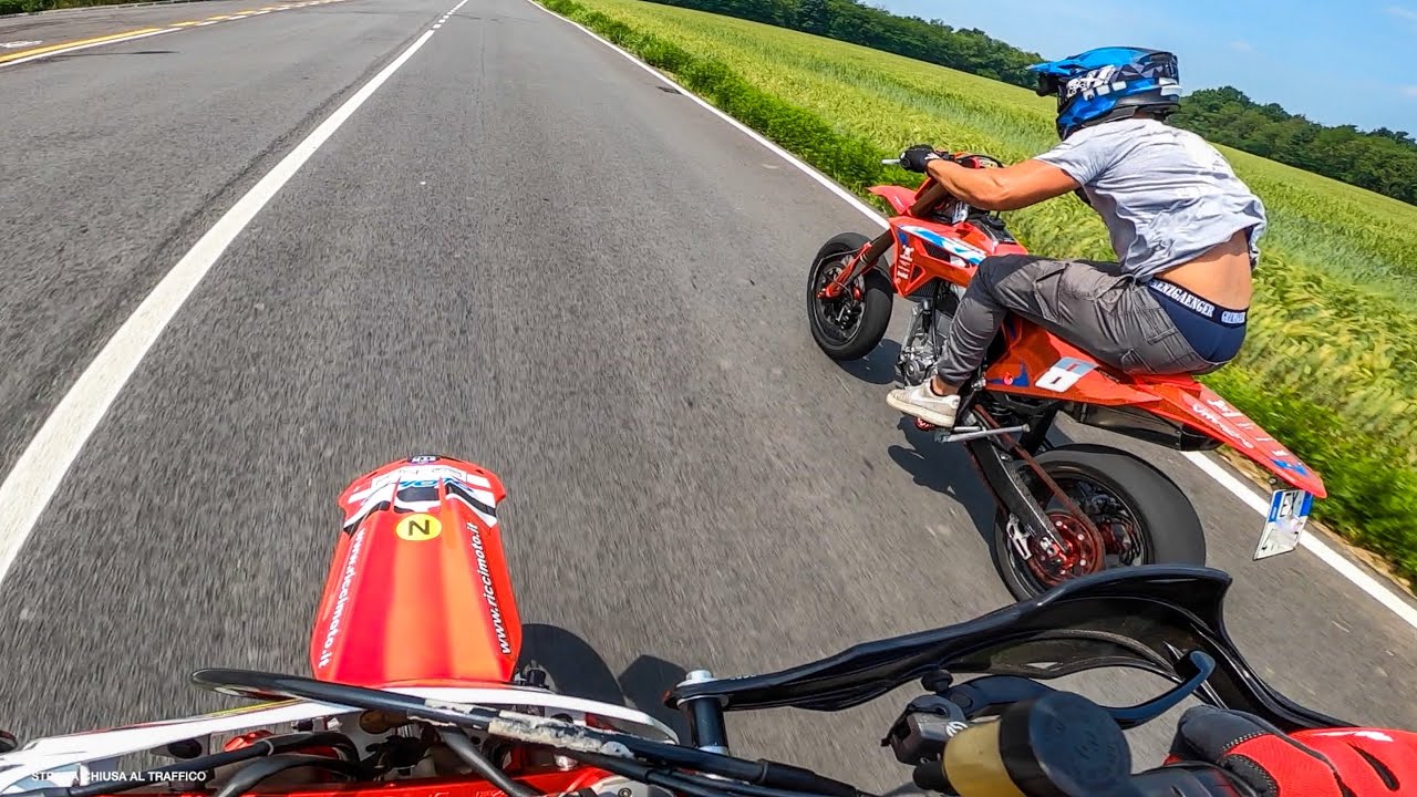 HONDA 450 2021 Vs HONDA  450 2016 (PREPARATA DA PISTA) di @SpampinAuto e Moto