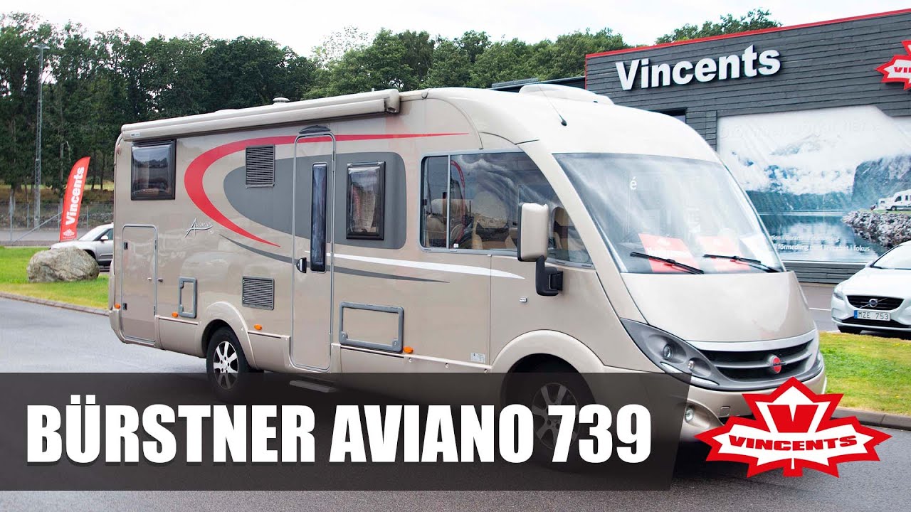 Så fungerar BÜRSTNER AVIANO 739 - Vincents Husbil & Husvagn