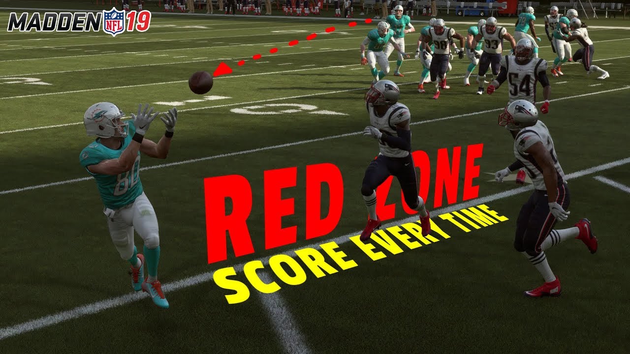 Score EVERY TIME in the REDZONE with this Madden 19 Quick Pass!
