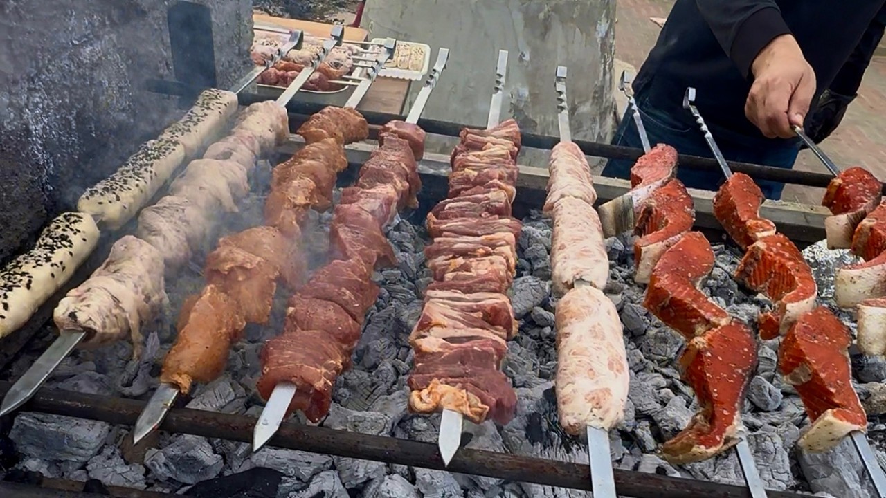 Идеальные Выходные с Друзьями. Мясной Пикник во Дворе