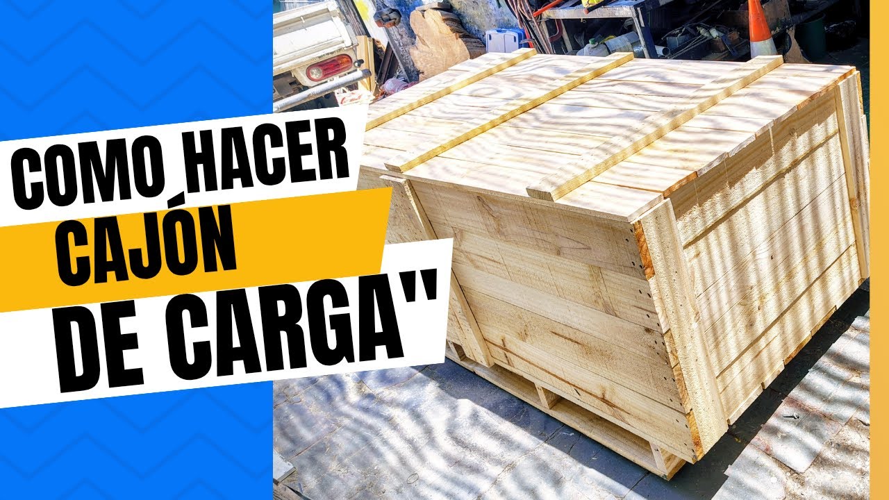 C&oacute;mo hacer una caja de embalaje de madera profesional