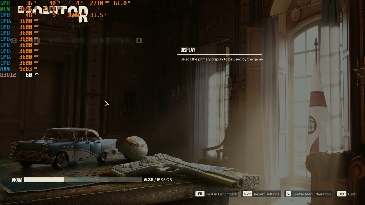 Far Cry 6 720p Ultra preset HD textures