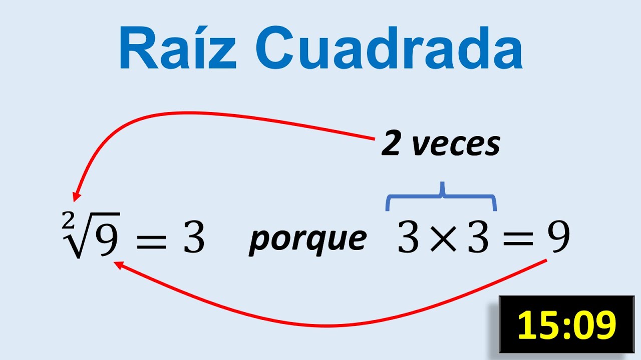 Ejercicios resueltos de raiz cuadrada para primaria